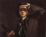 Sir Joshua Reynolds Self-Portrait oil painting on canvas